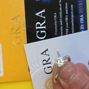 1ct moissinite rings size 6